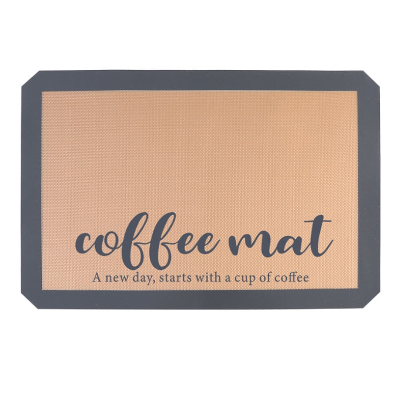 Coffee Bar Mat, Coffee Bar Accessories for Coffee Decor Coffee Bar Decor for Coffee Station Coffee Mat Burlap Placemat