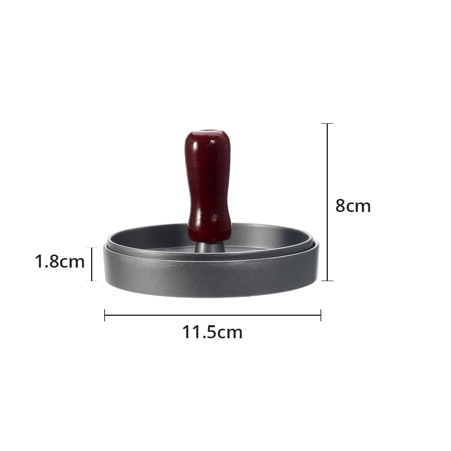 Hamburger Press, Non-Stick Burger Pres, Perfect Hamburger Mold Ideal for BBQ,Essential Kitchen &amp; Grilling Accessories