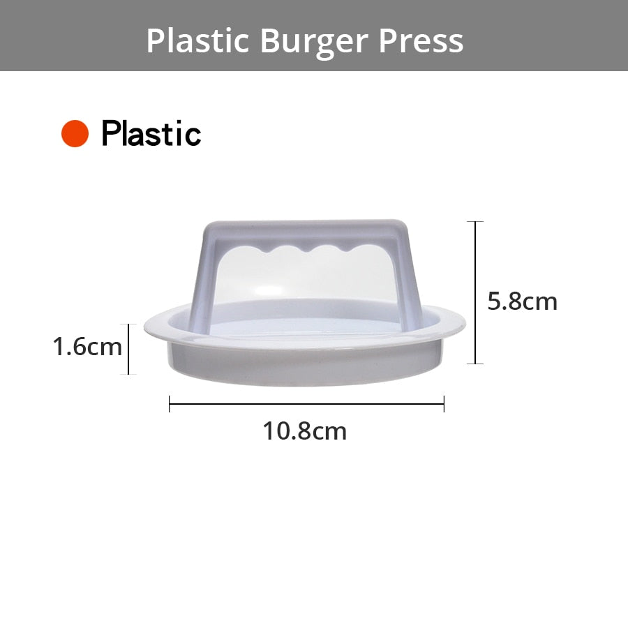 Hamburger Press, Non-Stick Burger Pres, Perfect Hamburger Mold Ideal for BBQ,Essential Kitchen &amp; Grilling Accessories
