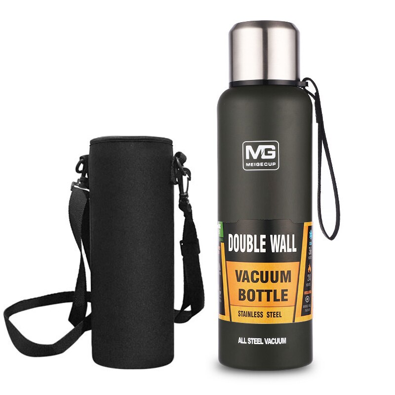 Russian Outdoor Thermos Stainless Steel Large Capacity Portable Double Wall Vacuum Flask Insulated Tumbler, 500/700/1000/1500ml