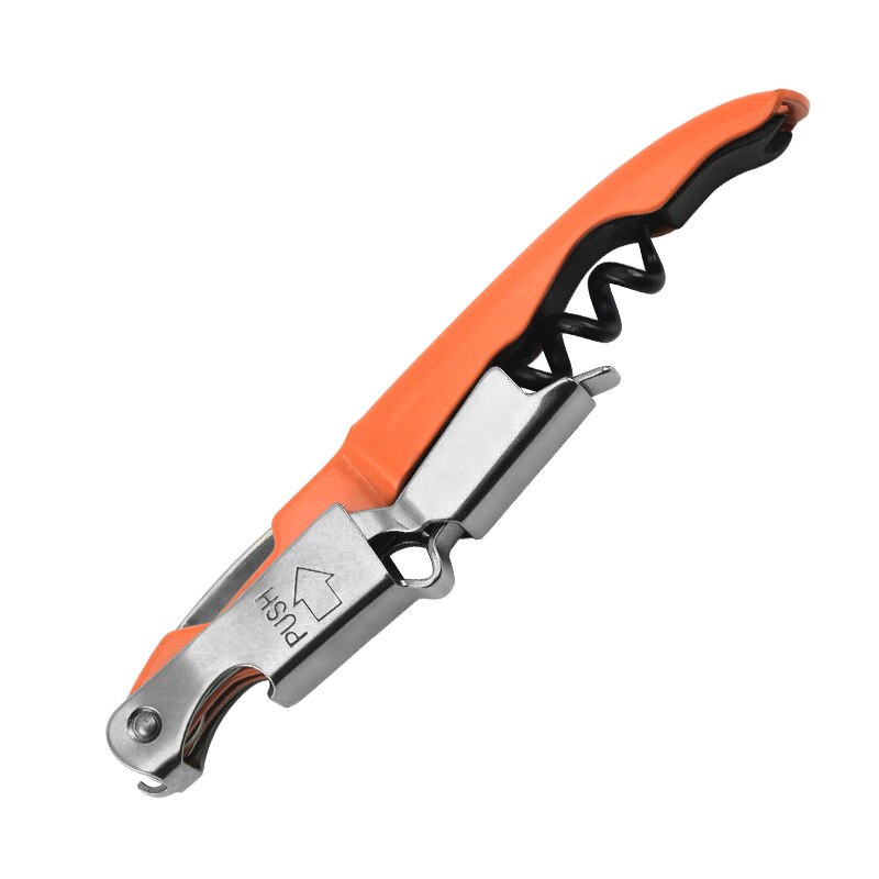 Waiter Corkscrew, Wine Opener with Foil Cutter, Multi-Functional All-in-1, Double Lever Bottle Opener for Bartenders and Gifts