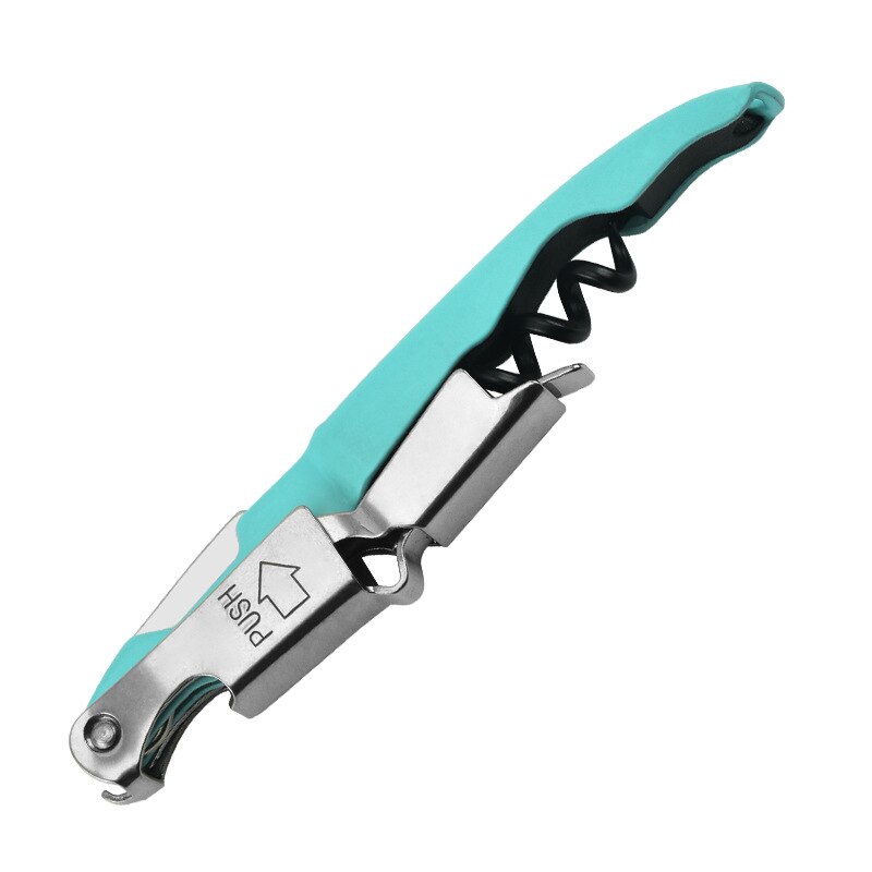 Waiter Corkscrew, Wine Opener with Foil Cutter, Multi-Functional All-in-1, Double Lever Bottle Opener for Bartenders and Gifts
